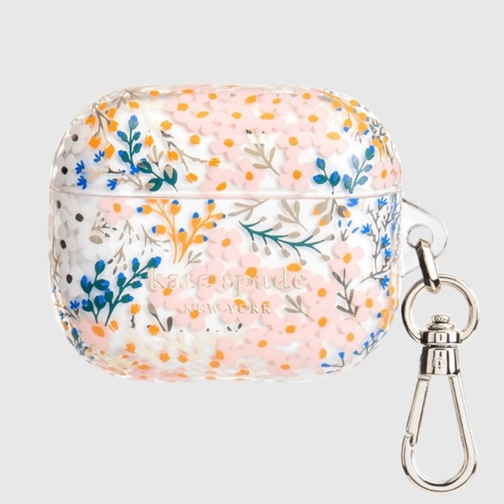 NWT NIB KATE SPADE Floral AirPods Case 3rd Generation.
